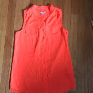 J. Crew Button Down Tank